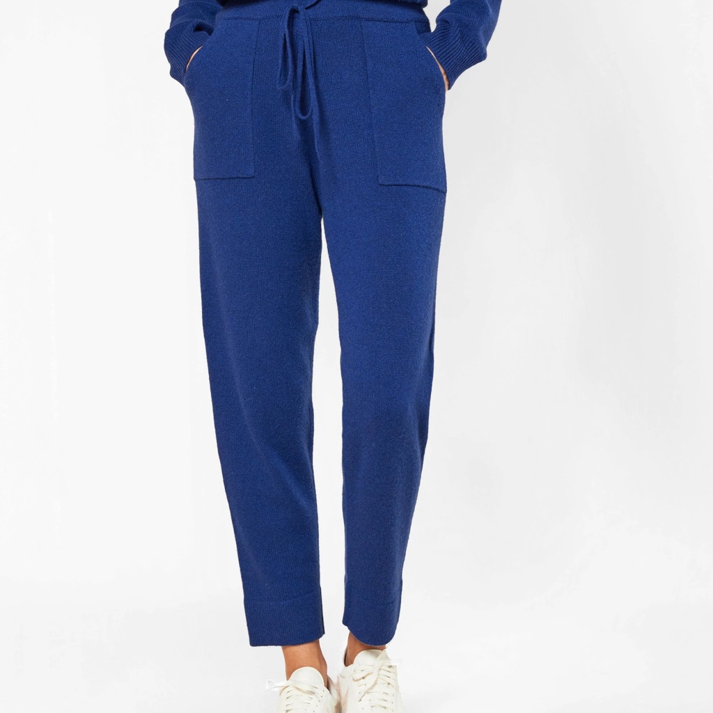 Bnwt Blue Knit Joggers